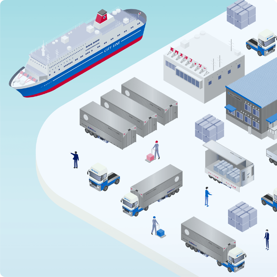 About us フェリックス物流について